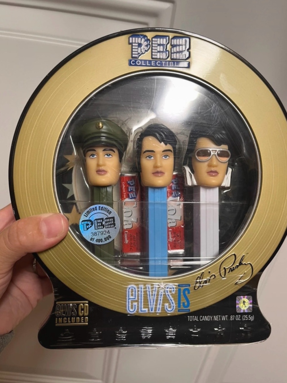 Limited Edition Collectible 3-Pack Candy Dispensers - Blue/Red/White